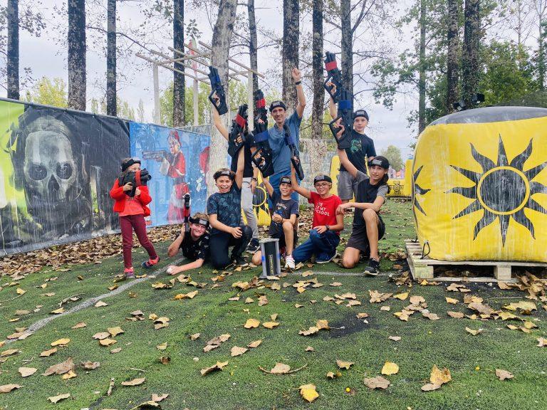 Paintball en famille près de Boucau