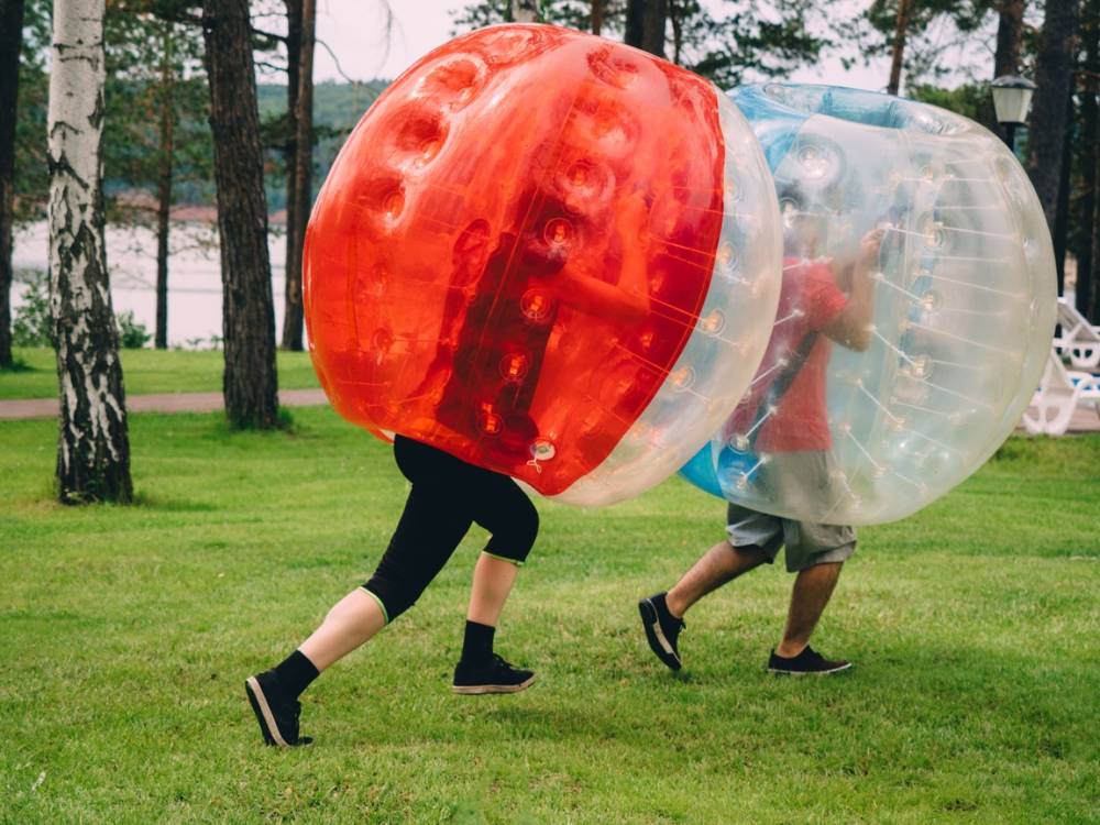 Bubble foot près de Biarritz